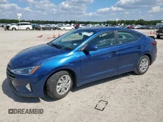 ✅ 2020 Hyundai Elantra SE • VIN: 5NPD74LF1LH611568 • Lot: 81816075. Listed on Copart with 55,950 mi. Free auction sales archive from the USA and detailed vehicle history report at DreamBid. Image 1.
