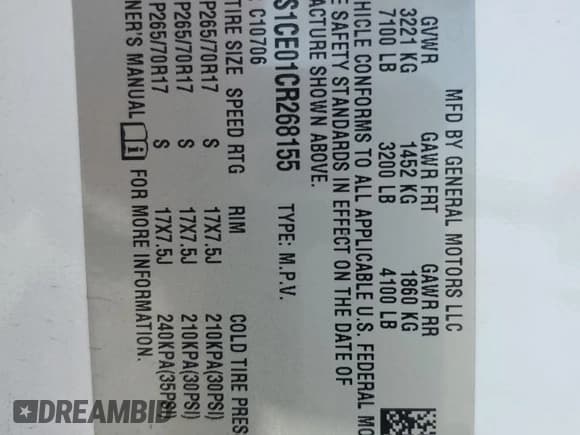 ✅ 2012 GMC Yukon SLT • VIN: 1GKS1CE01CR268155 • Lot: 68671735. Wystawiony na Copart z przebiegiem 193 483 mil. Bezpłatny archiwum sprzedaży aukcyjnych z USA i szczegółowy raport historii pojazdu na DreamBid. Zdjęcie 13.