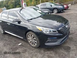 ✅ 2017 Hyundai Sonata Sport • VIN: 5NPE34AF9HH567720 • Lot: 43322400. Listed on IAAI with 91,708 mi. Free auction sales archive from the USA and detailed vehicle history report at DreamBid. Image 1.
