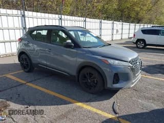 ✅ 2023 Nissan Kicks SR • VIN: 3N1CP5DV2PL470073 • Lot: 43529975. Listed on IAAI with 114,374 mi. Free auction sales archive from the USA and detailed vehicle history report at DreamBid. Image 1.