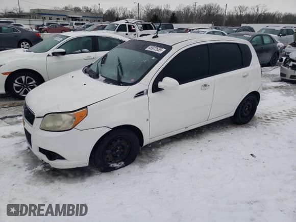 ✅ 2009 Chevrolet Aveo 1LT • VIN: KL1TD66E29B621062 • Lot: 45972655. Wystawiony na Copart z przebiegiem 120 997 mil. Bezpłatny archiwum sprzedaży aukcyjnych z USA i szczegółowy raport historii pojazdu na DreamBid. Zdjęcie 1.