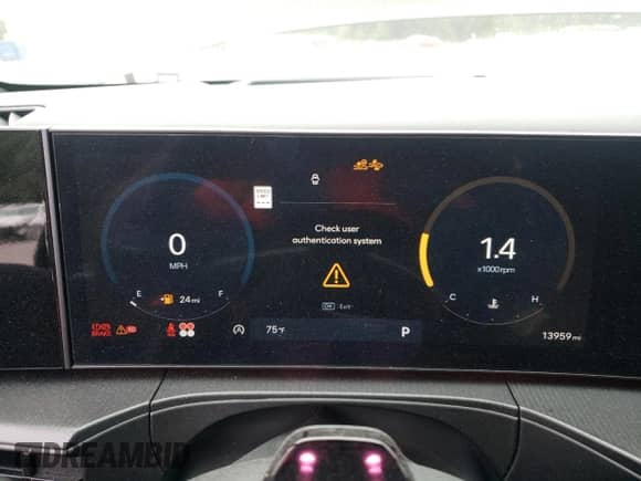 2024 Hyundai Santa Fe Calligraphy with VIN 5NMP5DGL7RH043139, listed as a Copart auction lot 82081945 with 13,959 mi miles and Salvage title. Bid and sale history available at DreamBid. Image 9.