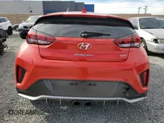 2019 Hyundai Veloster Turbo R-Spec z VIN KMHTH6AB5KU005369, wystawiony jako Copart lot #43833985 z przebiegiem 52 768 mil mil oraz Szkoda całkowita • Salvage title. Historia ofert i sprzedaży dostępna na DreamBid. Obrazek 6.
