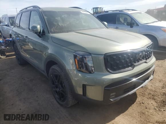 ✅ 2025 Kia Telluride SX X-Line • VIN: 5XYP5DGCXSG590552 • Lot: 46502485. Listed on Copart with 901 mi. Free auction sales archive from the USA and detailed vehicle history report at DreamBid. Image 4.