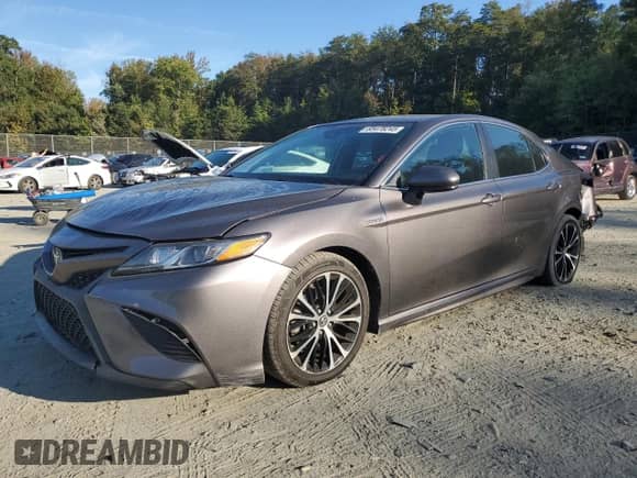 2020 Toyota Camry Hybrid SE с VIN 4T1G31AK0LU012573, выставлен на аукционе Copart как лот 85478245 с пробегом 68 865 миль миль и Списание • Salvage title. История ставок и продаж доступна на DreamBid. Изображение 1.