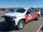 ✅ 2021 Chevrolet Silverado 1500 Work Truck • VIN: 1GCRWAEF0MZ121847 • Lot: 43165918. Listed on IAAI with 88,325 mi. Free auction sales archive from the USA and detailed vehicle history report at DreamBid. Image 17.