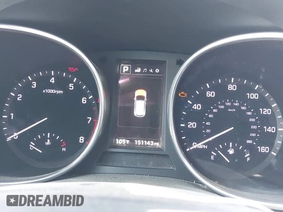 ✅ 2017 Hyundai Santa Fe SE • VIN: KM8SN4HF3HU166409 • Лот: 42610563. Опубликован ранее на IAAI с пробегом 151 143 миль. Бесплатный доступ к архиву аукционных продаж из США и подробный отчёт об истории автомобиля на DreamBid. Изображение 7.