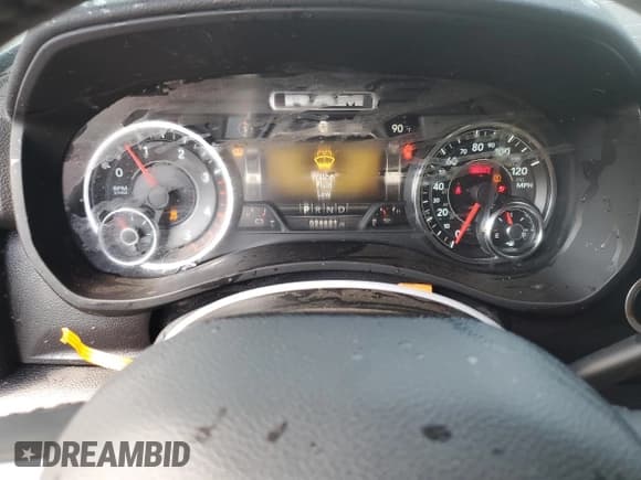 ✅ 2022 Ram 2500 Big Horn • VIN: 3C6UR5DL4NG148834 • Lot: 80659655. Listed on Copart with 24,621 mi. Free auction sales archive from the USA and detailed vehicle history report at DreamBid. Image 9.