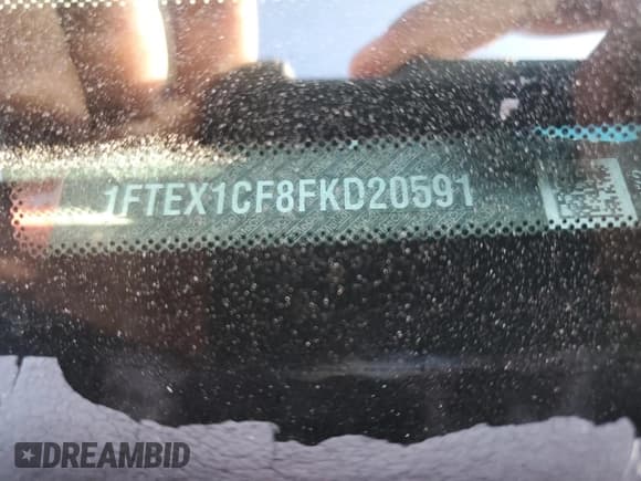 ✅ 2015 Ford F-150 Lariat • VIN: 1FTEX1CF8FKD20591 • Lot: 91836745. Listed on Copart with 168,336 mi. Free auction sales archive from the USA and detailed vehicle history report at DreamBid. Image 13.