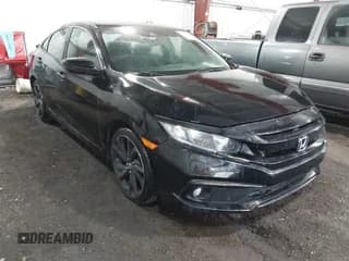 ✅ 2019 Honda Civic Sport • VIN: 2HGFC2E82KH550408 • Lot: 42155019. Wystawiony na IAAI z przebiegiem 120 164 mil. Bezpłatny archiwum sprzedaży aukcyjnych z USA i szczegółowy raport historii pojazdu na DreamBid. Zdjęcie 1.