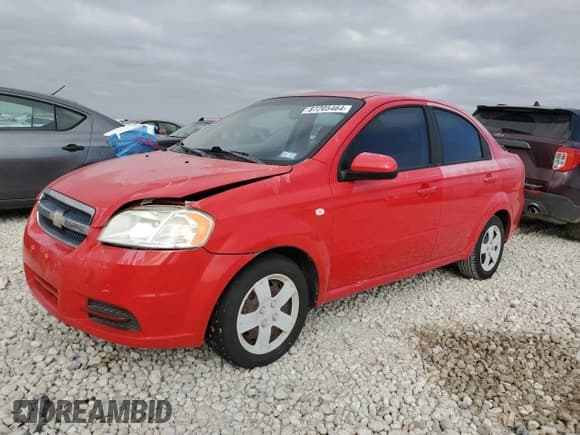 ✅ 2007 Chevrolet Aveo LS • VIN: KL1TD56637B177724 • Lot: 87205464. Wystawiony na Copart z przebiegiem 164 192 mil. Bezpłatny archiwum sprzedaży aukcyjnych z USA i szczegółowy raport historii pojazdu na DreamBid. Zdjęcie 1.