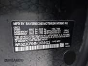 ✅ 2022 BMW iX xDrive50 • VIN: WB523CF04NCK84422 • Lot: 43535492. Wystawiony na IAAI z przebiegiem 42 152 mil. Bezpłatny archiwum sprzedaży aukcyjnych z USA i szczegółowy raport historii pojazdu na DreamBid. Zdjęcie 9.