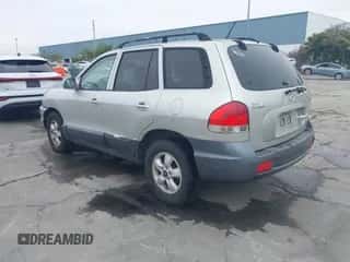 2005 Hyundai Santa Fe GLS with VIN KM8SC13E55U881769, listed as a IAAI auction lot 43558324 with 183,560 mi miles and . Bid and sale history available at DreamBid. Image 3.