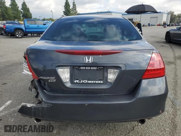 ✅ 2007 Honda Accord LX SE • VIN: 1HGCM66487A005712 • Lot: 93759585. Listed on Copart with 211,604 mi. Free auction sales archive from the USA and detailed vehicle history report at DreamBid. Image 6.