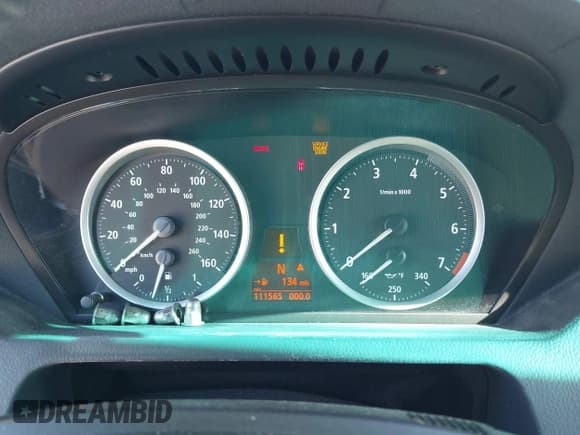 ✅ 2007 BMW 6 Series 650i • VIN: WBAEK13517CN81172 • Lot: 43692785. Listed on IAAI with 111,565 mi. Free auction sales archive from the USA and detailed vehicle history report at DreamBid. Image 7.