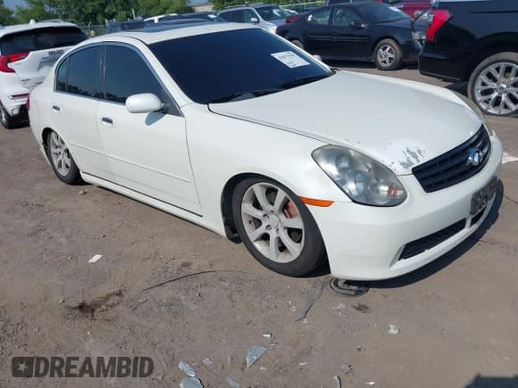 ✅ 2006 Infiniti G35 • VIN: JNKCV51F16M613405 • Лот: 42875595. Опубликован ранее на IAAI с пробегом 130 011 миль. Бесплатный доступ к архиву аукционных продаж из США и подробный отчёт об истории автомобиля на DreamBid. Изображение 1.