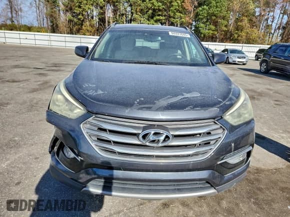 ✅ 2017 Hyundai Santa Fe 2.4L • VIN: 5XYZU3LBXHG468981 • Lot: 94441645. Listed on Copart with 100,282 mi. Free auction sales archive from the USA and detailed vehicle history report at DreamBid. Image 5.