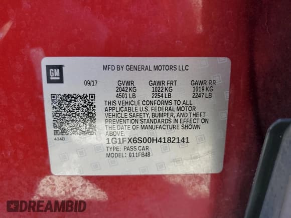 ✅ 2017 Chevrolet Bolt EV Premier • VIN: 1G1FX6S00H4182141 • Lot: 62038664. Wystawiony na Copart z przebiegiem 162 106 mil. Bezpłatny archiwum sprzedaży aukcyjnych z USA i szczegółowy raport historii pojazdu na DreamBid. Zdjęcie 13.