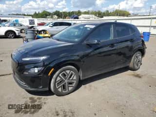 2023 Hyundai Kona SEL with VIN KM8K33AG8PU171302, listed as a Copart auction lot 71455455 with 31,670 mi miles and Salvage title. Bid and sale history available at DreamBid. Image 1.