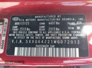 ✅ 2021 Kia K5 GT-Line • VIN: 5XXG64J21MG072012 • Лот: 43438074. Опубликован ранее на IAAI с пробегом 82 449 миль. Бесплатный доступ к архиву аукционных продаж из США и подробный отчёт об истории автомобиля на DreamBid. Изображение 9.