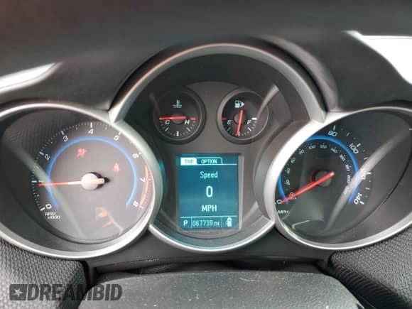 2016 Chevrolet Cruze LT z VIN 1G1PE5SB3G7143899, wystawiony jako Copart lot #68594582 z przebiegiem 67 739 mil mil oraz . Historia ofert i sprzedaży dostępna na DreamBid. Obrazek 9.