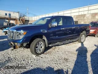 ✅ 2016 Nissan Titan Platinum Reserve • VIN: 1N6BA1F49GN505177 • Lot: 93250795. Listed on Copart with 86,277 mi. Free auction sales archive from the USA and detailed vehicle history report at DreamBid. Image 1.