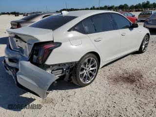 ✅ 2022 Cadillac CT5-V • VIN: 1G6DR5RW9N0124905 • Lot: 70610162. Wystawiony na Copart z przebiegiem 3 233 mil. Bezpłatny archiwum sprzedaży aukcyjnych z USA i szczegółowy raport historii pojazdu na DreamBid. Zdjęcie 3.