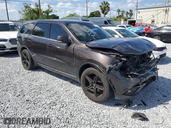 ✅ 2017 Dodge Durango GT • VIN: 1C4RDHDG6HC757724 • Lot: 51909805. Listed on Copart with 188,514 mi. Free auction sales archive from the USA and detailed vehicle history report at DreamBid. Image 4.