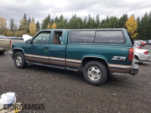 ✅ 1997 Chevrolet Silverado 1500 • VIN: 2GCEK19R8V1210445 • Лот: 91838485. Опубликован ранее на Copart с пробегом 75 858 миль. Бесплатный доступ к архиву аукционных продаж из США и подробный отчёт об истории автомобиля на DreamBid. Изображение 2.