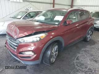 2016 Hyundai Tucson Limited z VIN KM8J33A25GU203669, wystawiony jako IAAI lot #43285171 z przebiegiem 83 062 mil mil oraz . Historia ofert i sprzedaży dostępna na DreamBid. Obrazek 2.