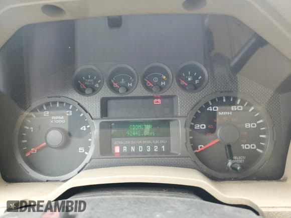 ✅ 2008 Ford F-250 XL • VIN: 1FTSX21R78EE11908 • Lot: 57948425. Listed on Copart with 92,442 mi. Free auction sales archive from the USA and detailed vehicle history report at DreamBid. Image 9.