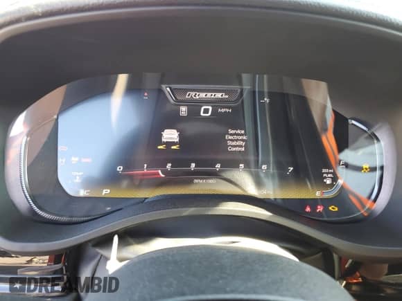 2025 Ram 1500 Rebel z VIN 1C6SRFLP4SN697440, wystawiony jako Copart lot #72078505 z przebiegiem 2 804 mil mil oraz Szkoda całkowita • Salvage title. Historia ofert i sprzedaży dostępna na DreamBid. Obrazek 9.