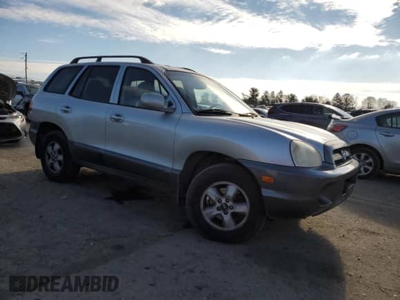 2005 Hyundai Santa Fe GLS z VIN KM8SC73E85U968620, wystawiony jako Copart lot #83382614 z przebiegiem 161 126 mil mil oraz Szkoda całkowita • Salvage title. Historia ofert i sprzedaży dostępna na DreamBid. Obrazek 4.