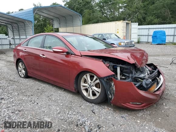 2013 Hyundai Sonata Limited with VIN 5NPEC4AC5DH715538, listed as a Copart auction lot 67469385 with 219,472 mi miles and Salvage title. Bid and sale history available at DreamBid. Image 4.