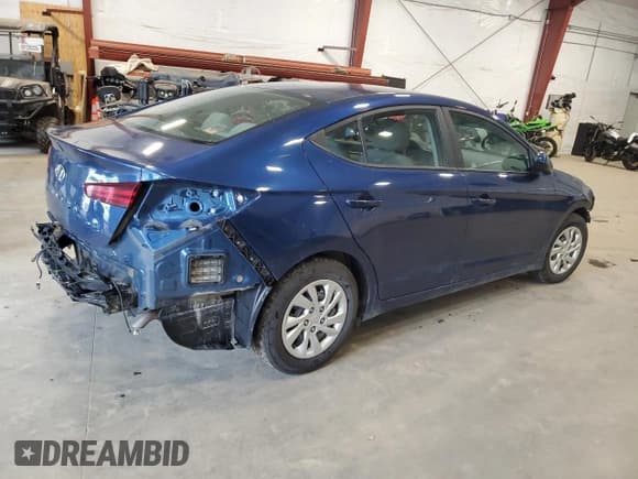 ✅ 2019 Hyundai Elantra SE • VIN: 5NPD74LF9KH454029 • Lot: 70486845. Listed on Copart with 63,440 mi. Free auction sales archive from the USA and detailed vehicle history report at DreamBid. Image 3.