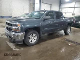 2018 Chevrolet Silverado 1500 Work Truck with VIN 3GCUKNEC9JG102356, listed as a Copart auction lot 67062065 with 127,921 mi miles and Salvage title. Bid and sale history available at DreamBid. Image 1.