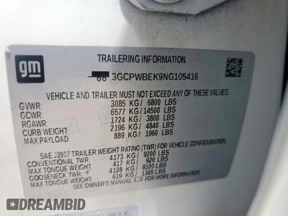 ✅ 2022 Chevrolet Silverado 1500 Custom • VIN: 3GCPWBEK9NG105416 • Лот: 70223615. Опубликован ранее на Copart с пробегом 57 347 миль. Бесплатный доступ к архиву аукционных продаж из США и подробный отчёт об истории автомобиля на DreamBid. Изображение 12.