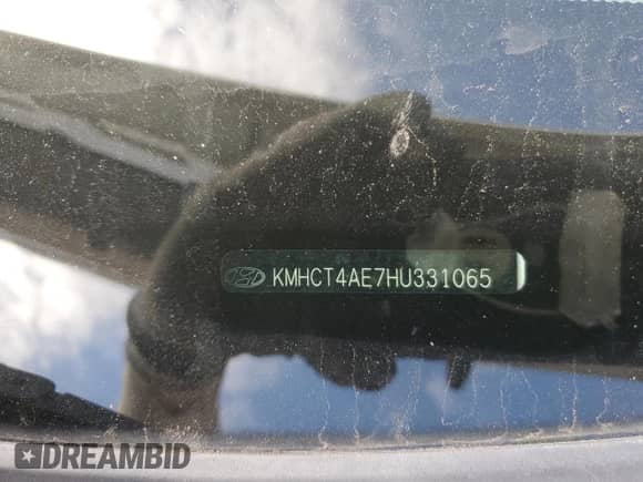 ✅ 2017 Hyundai Accent SE • VIN: KMHCT4AE7HU331065 • Lot: 86853605. Listed on Copart with 113,379 mi. Free auction sales archive from the USA and detailed vehicle history report at DreamBid. Image 12.