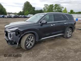 2021 Hyundai Palisade SEL с VIN KM8R3DHE6MU324568, выставлен на аукционе Copart как лот 54029944 с пробегом 39 035 миль миль и . История ставок и продаж доступна на DreamBid. Изображение 1.