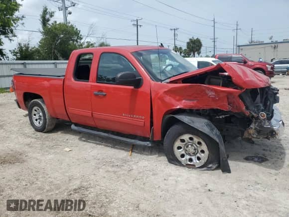 2012 Chevrolet Silverado 1500 LT with VIN 1GCRKSEA3CZ160632, listed as a Copart auction lot 62630054 with 272,953 mi miles and Salvage title. Bid and sale history available at DreamBid. Image 4.