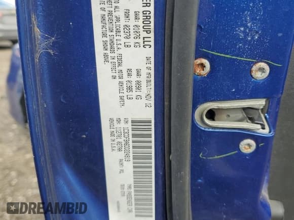 ✅ 2013 Dodge Dart SXT • VIN: 1C3CDFBA6DD224919 • Лот: 70880135. Опубликован ранее на Copart с пробегом 113 497 миль. Бесплатный доступ к архиву аукционных продаж из США и подробный отчёт об истории автомобиля на DreamBid. Изображение 12.