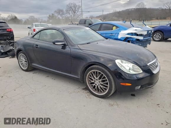 ✅ 2003 Lexus SC 430 • VIN: JTHFN48Y630037683 • Lot: 96513885. Listed on Copart with 184,190 mi. Free auction sales archive from the USA and detailed vehicle history report at DreamBid. Image 4.