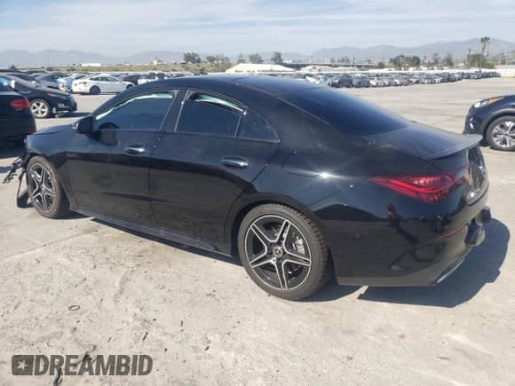 2024 Mercedes-Benz CLA 250 с VIN W1K5J4GB2RN443550, выставлен на аукционе Copart как лот 50379505 с пробегом 8 907 миль миль и Списание • Salvage title. История ставок и продаж доступна на DreamBid. Изображение 2.