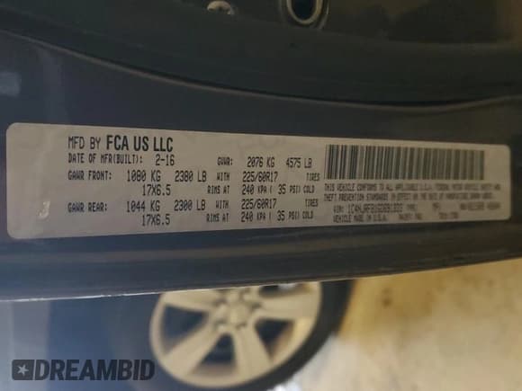 ✅ 2016 Jeep Patriot High Altitude • VIN: 1C4NJRFB1GD691333 • Lot: 57652115. Listed on Copart with 112,181 mi. Free auction sales archive from the USA and detailed vehicle history report at DreamBid. Image 12.