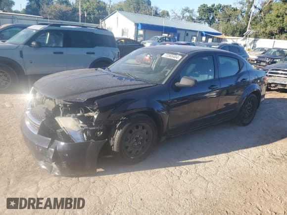 ✅ 2012 Dodge Avenger SE • VIN: 1C3CDZAG3CN310141 • Лот: 72565404. Опубликован ранее на Copart с пробегом 158 967 миль. Бесплатный доступ к архиву аукционных продаж из США и подробный отчёт об истории автомобиля на DreamBid. Изображение 1.