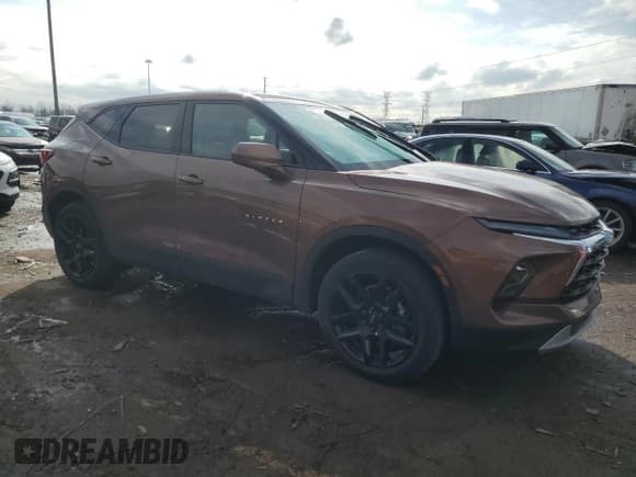 ✅ 2023 Chevrolet Blazer LT • VIN: 3GNKBHR45PS170730 • Lot: 52320805. Listed on Copart with 18,676 mi. Free auction sales archive from the USA and detailed vehicle history report at DreamBid. Image 4.