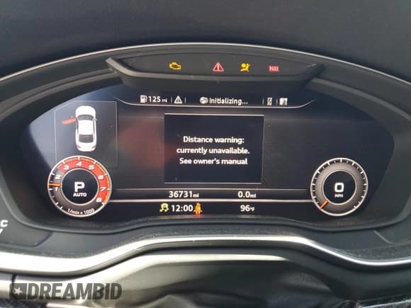 ✅ 2018 Audi RS 5 • VIN: WUAPWAF57JA904612 • Lot: 48314235. Listed on Copart with 36,731 mi. Free auction sales archive from the USA and detailed vehicle history report at DreamBid. Image 9.