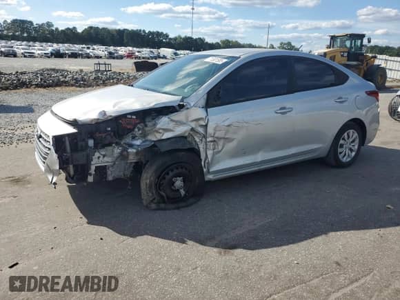 2019 Hyundai Accent SEL z VIN 3KPC24A38KE073537, wystawiony jako Copart lot #71301585 z przebiegiem 100 350 mil mil oraz Szkoda całkowita • Salvage title. Historia ofert i sprzedaży dostępna na DreamBid. Obrazek 1.