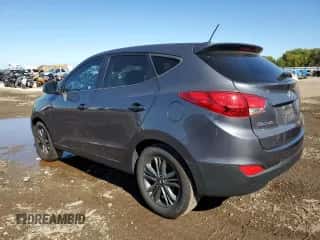 2014 Hyundai Tucson GLS z VIN KM8JT3AF4EU948283, wystawiony jako Copart lot #82346985 z przebiegiem 85 631 mil mil oraz Szkoda całkowita • Salvage title. Historia ofert i sprzedaży dostępna na DreamBid. Obrazek 2.