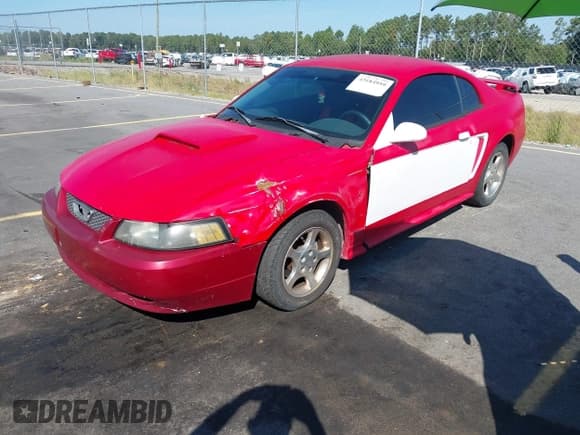 ✅ 2003 Ford Mustang Standard • VIN: 1FAFP40483F387968 • Lot: 43184959. Wystawiony na IAAI z przebiegiem 140 117 mil. Bezpłatny archiwum sprzedaży aukcyjnych z USA i szczegółowy raport historii pojazdu na DreamBid. Zdjęcie 2.